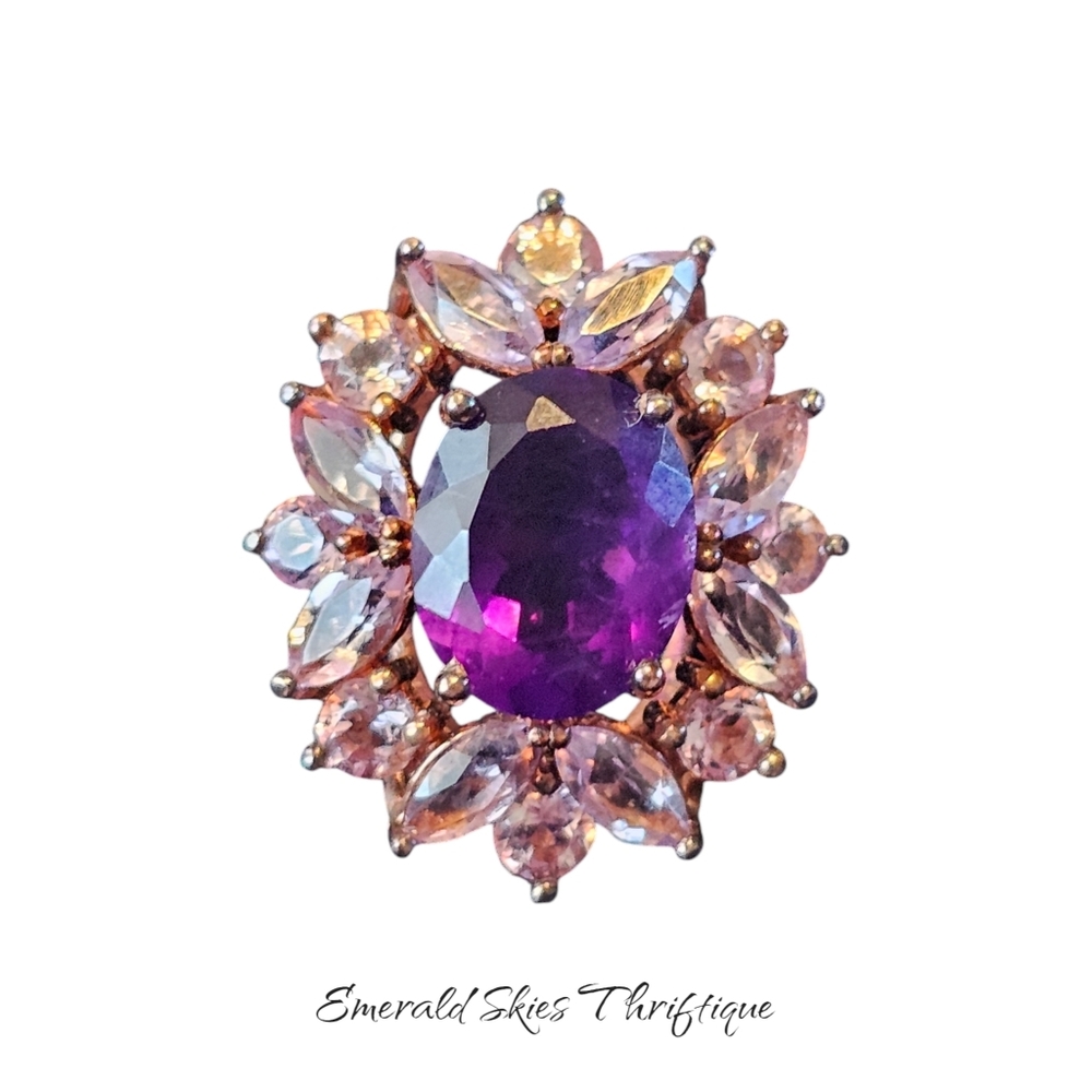 Bradford Exchange 2020 "Amethyst Radiance" Ring